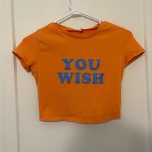 Garage Graphic Crop Top